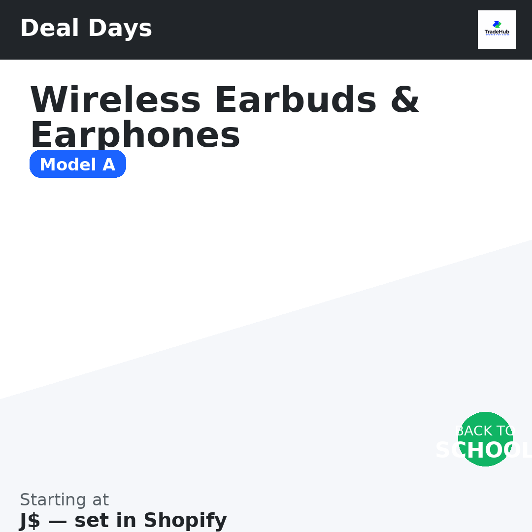 Wireless Earbuds & Earphones — A