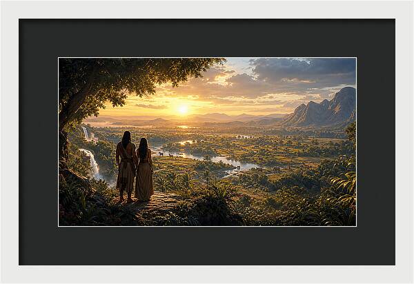 Eden at Dawn Genesis Collection - Framed Print