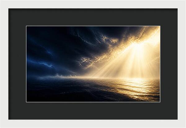 First Light Genesis Collection - Framed Print