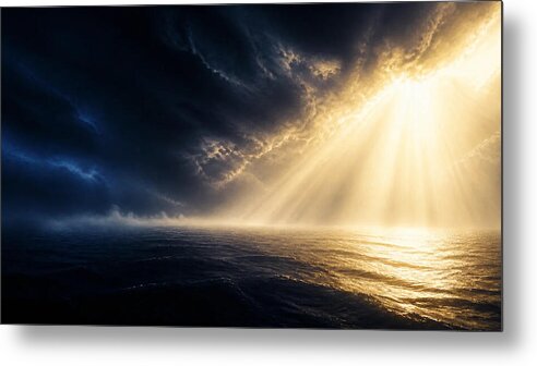 First Light Genesis Collection - Metal Print