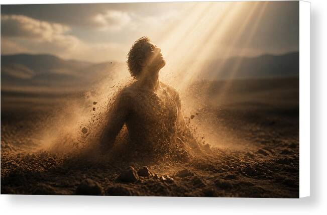 Formed From Dust Genesis Collection - Canvas Print