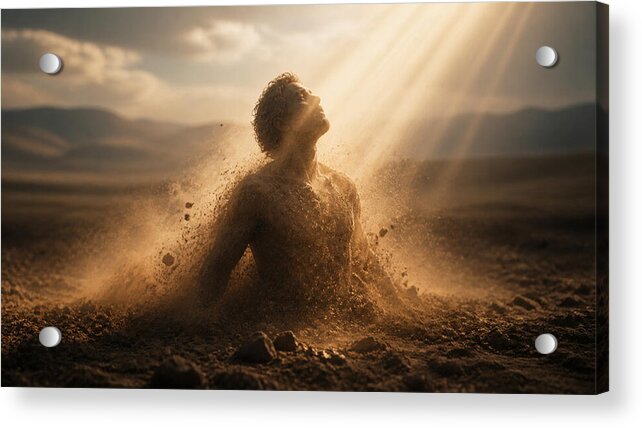Formed From Dust Genesis Collection - Acrylic Print