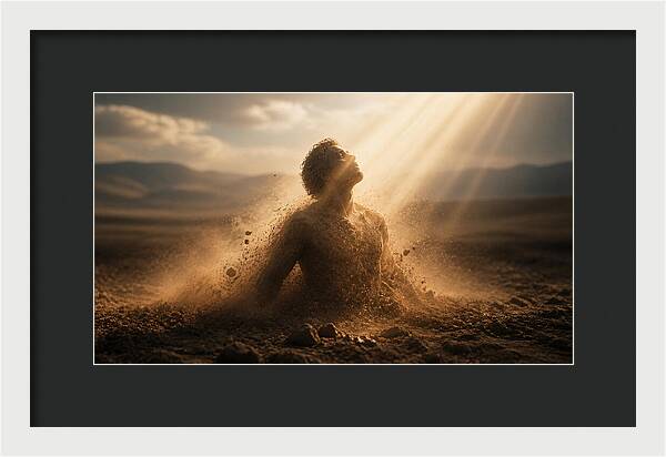 Formed From Dust Genesis Collection - Framed Print