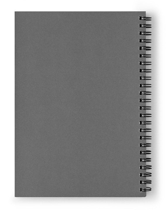 Glowing City Under Night Sky - Spiral Notebook