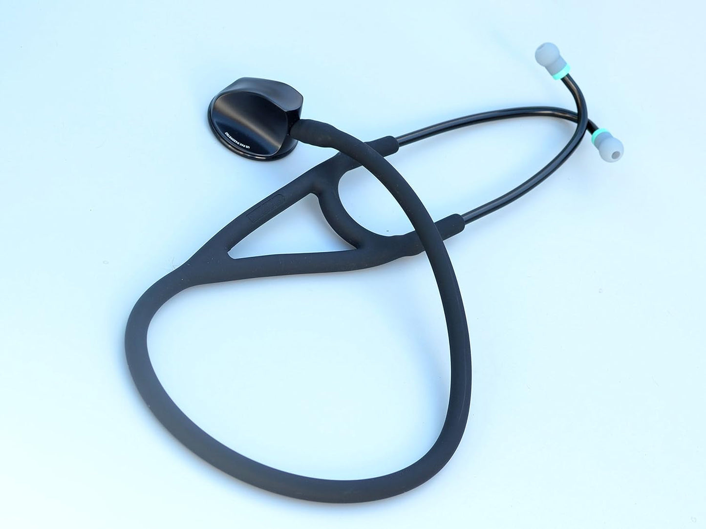 Specialist Stethoscope - Professional Single Head Cardiology & Diagnostic Stethoscope for Doctors and Nurses - with Accessories, K970 Black/Black