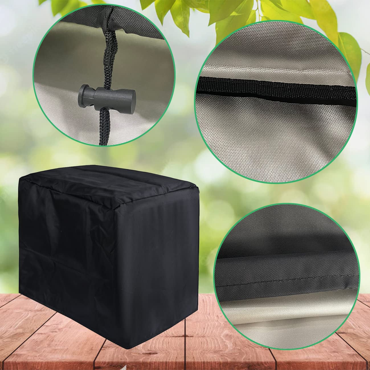 Ice Maker Cover 420D Countertop Ice Machine Maker Cover Nugget Ice Maker Covers Portable Ice Maker Machine Cover Ice Makers Cover Portable Freezer Cover Ice Cube Maker Cover (No Ice Maker