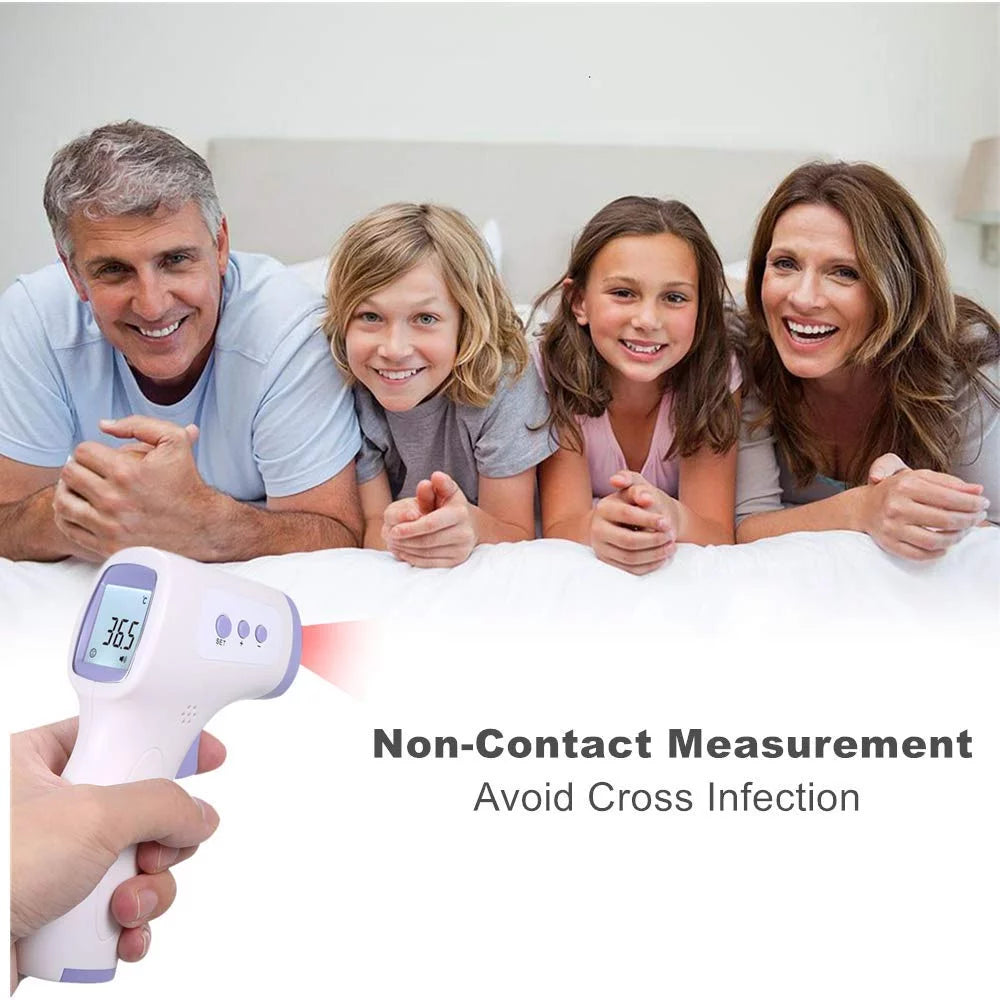 Digital Non-Contact Infrared Forehead Thermometer Household Body Temperature Meter Home