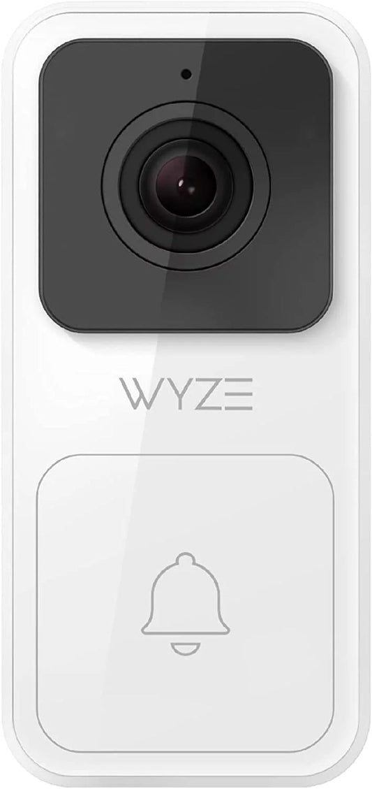 Video Doorbell, 1080P HD Video, Two-Way Audio, 3:4 Head-To-Toe View, Night Vision, Hardwired