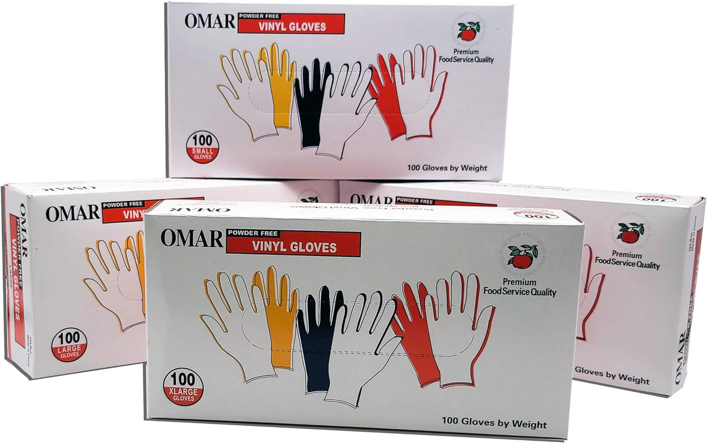 Powder-Free Vinyl Gloves 100 Count
