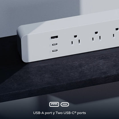 Nexxt Smart Wi-Fi Surge Protector detail