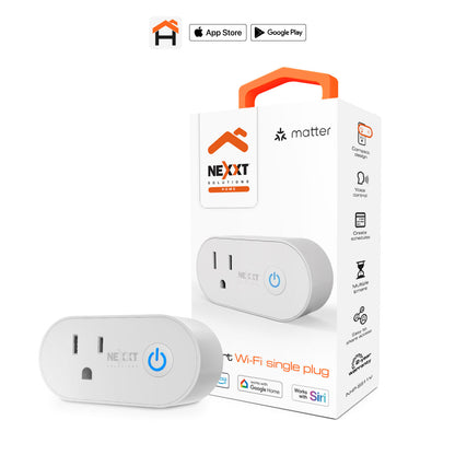 Nexxt Smart Wi-Fi Plug (Matter) NHP-S611M