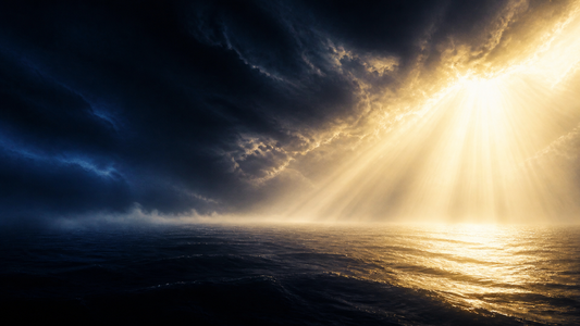 First Light - Genesis 1:3-4 - Genesis Collection Digital Art