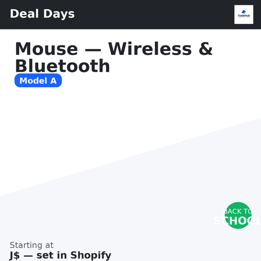 Mouse — Wireless & Bluetooth — A