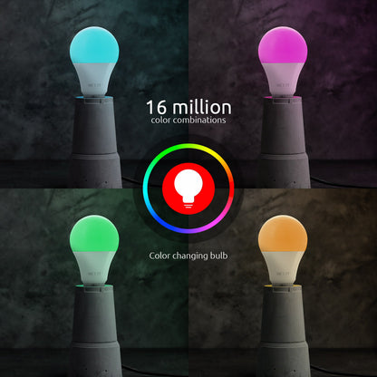 Nexxt Smart Wi-Fi LED Color Bulb lifestyle