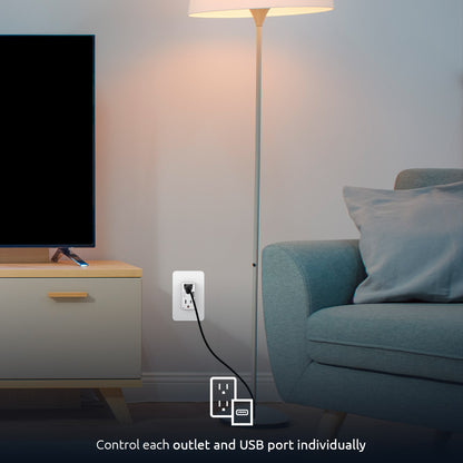 Nexxt Smart Wi-Fi Wall Outlet lifestyle