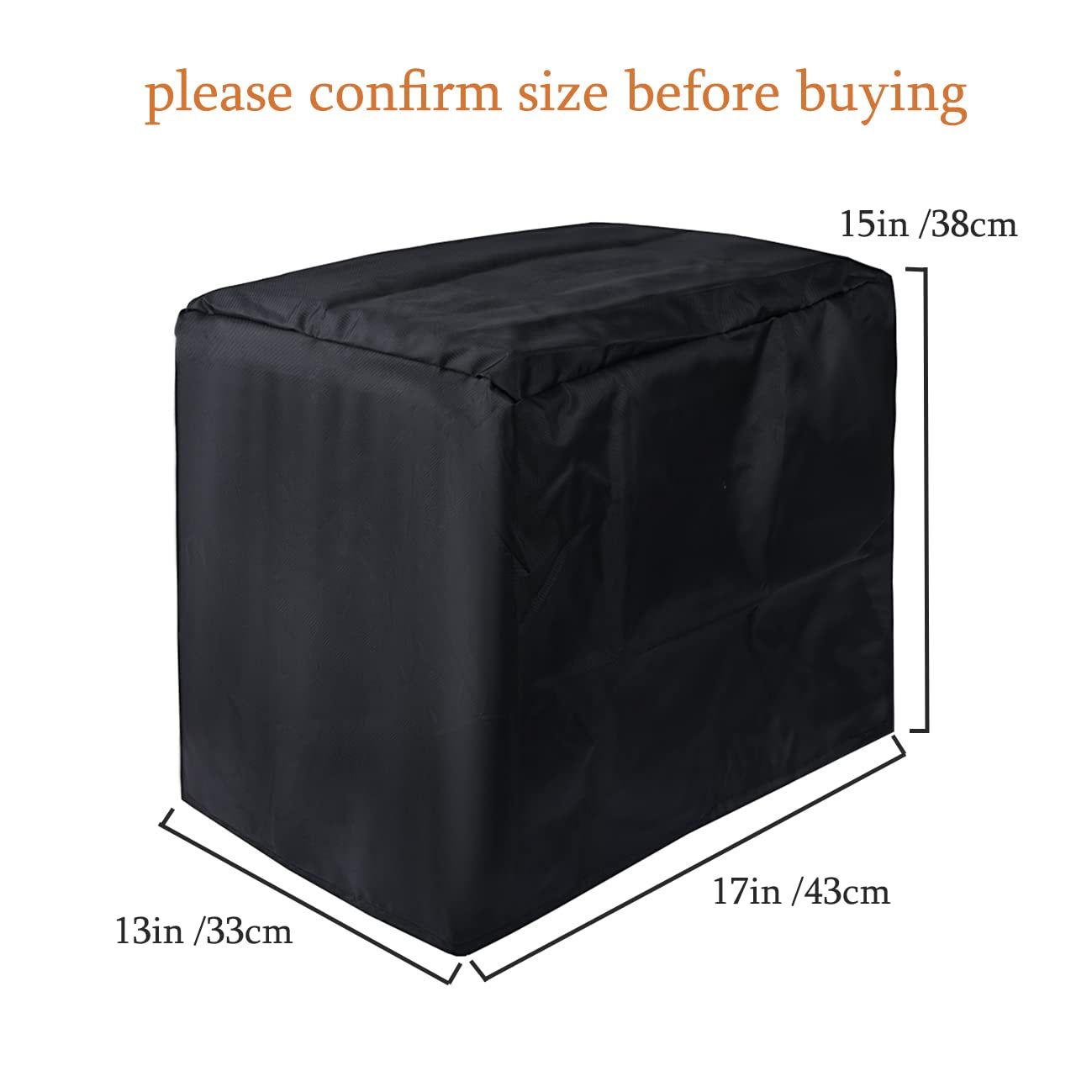 Ice Maker Cover 420D Countertop Ice Machine Maker Cover Nugget Ice Maker Covers Portable Ice Maker Machine Cover Ice Makers Cover Portable Freezer Cover Ice Cube Maker Cover (No Ice Maker