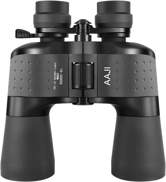 10-30X50 Zoom Binoculars, HD Professional/Waterproof Fogproof Binoculars for Adults, with Low Light Night Vision, Durable and Clear FMC BAK4 Prism Lens, for Birds Watching Hunting Traveling Outdoor