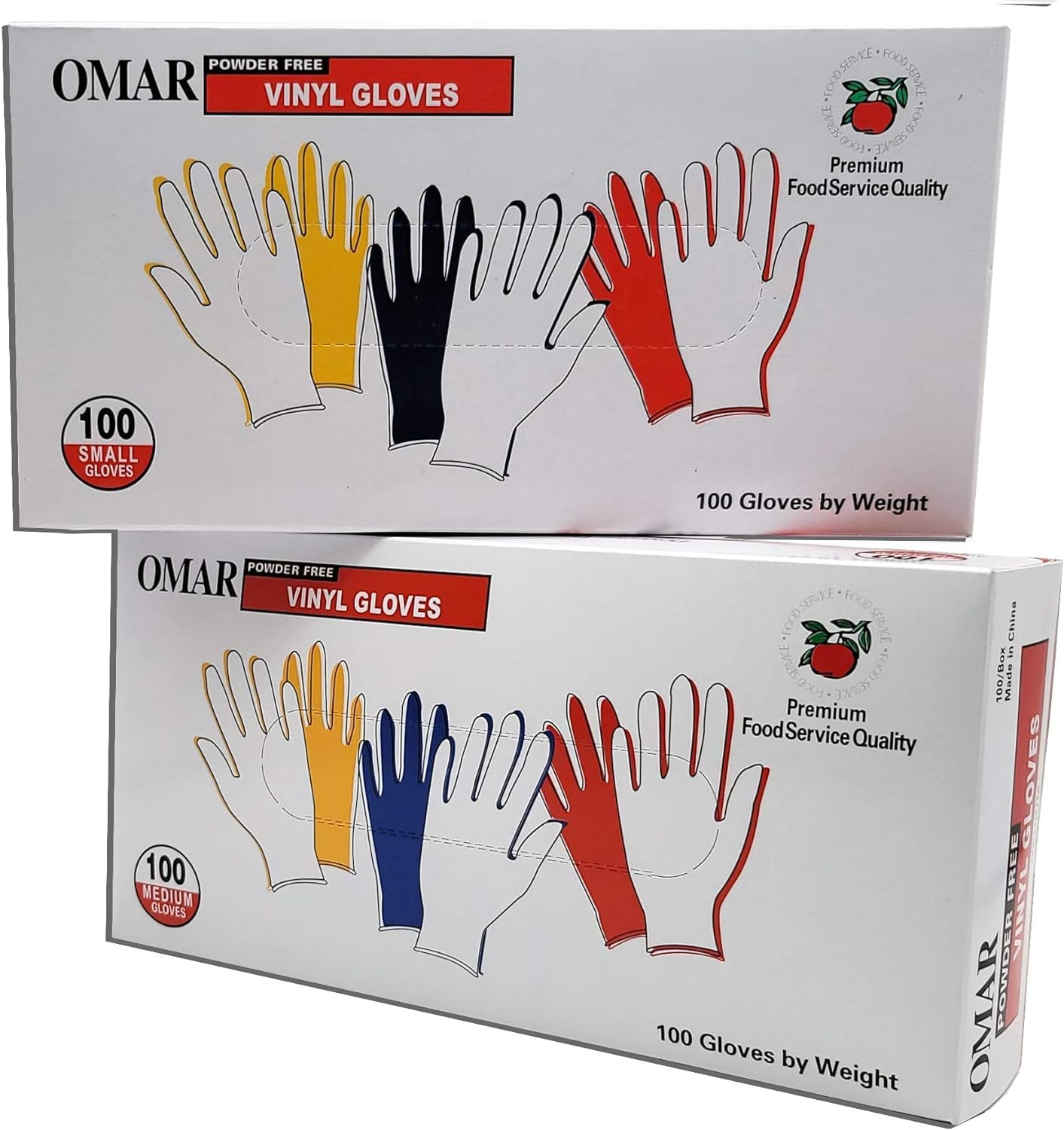 Powder-Free Vinyl Gloves 100 Count