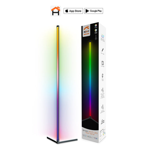 Nexxt Smart Wi-Fi RGBIC LED Floor Lamp NHB-S710