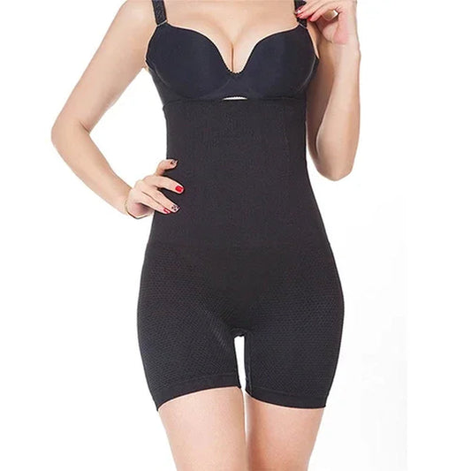 High Waist Trainer Body Shapers with Compression Tummy and Thigh Control