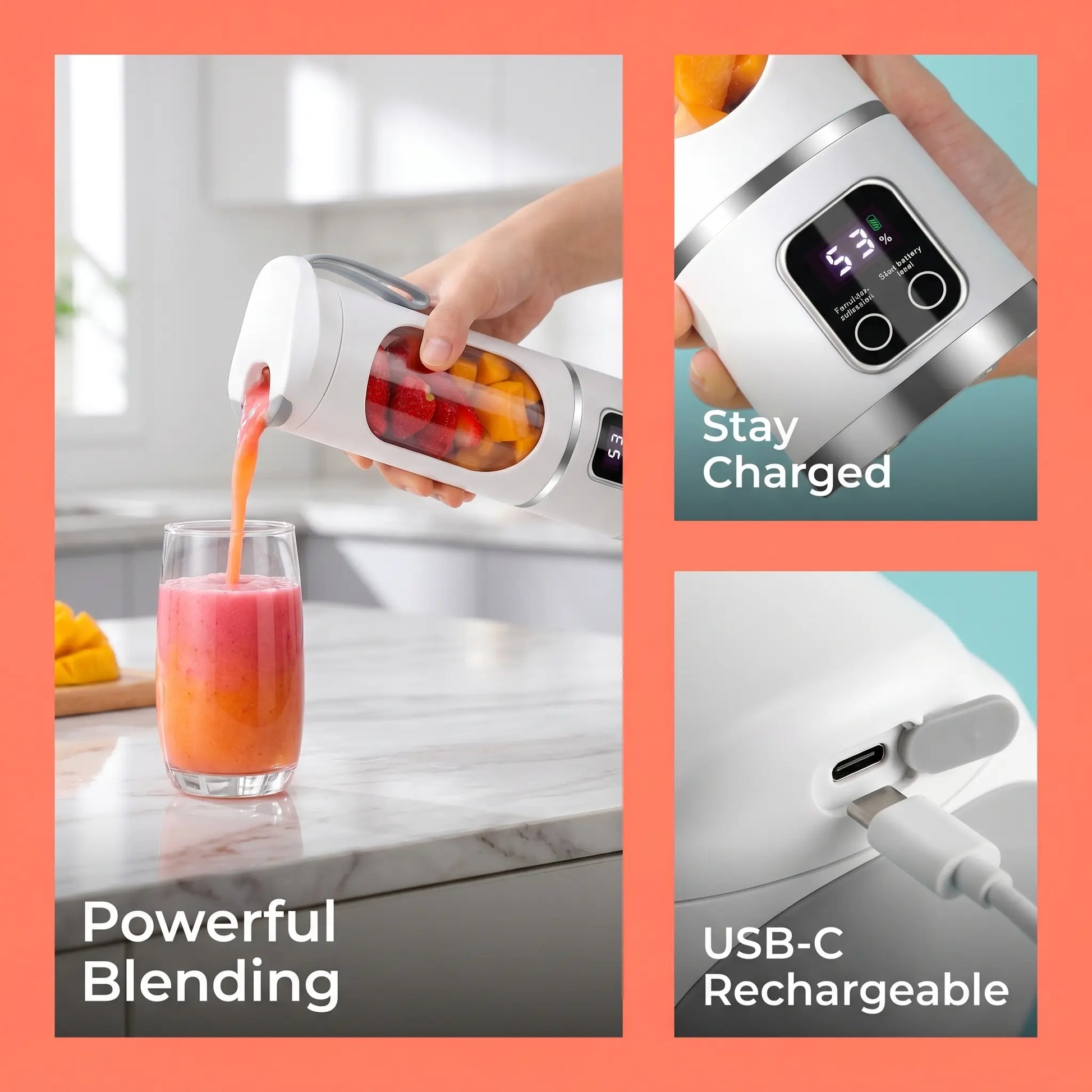 Portable Blender - features