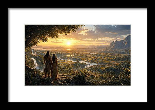 Eden at Dawn Genesis Collection - Framed Print