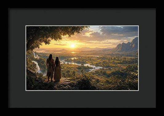 Eden at Dawn Genesis Collection - Framed Print
