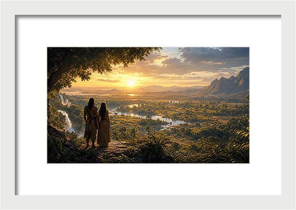 Eden at Dawn Genesis Collection - Framed Print