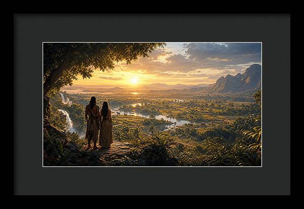 Eden at Dawn Genesis Collection - Framed Print