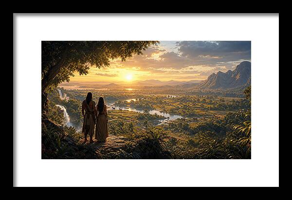 Eden at Dawn Genesis Collection - Framed Print