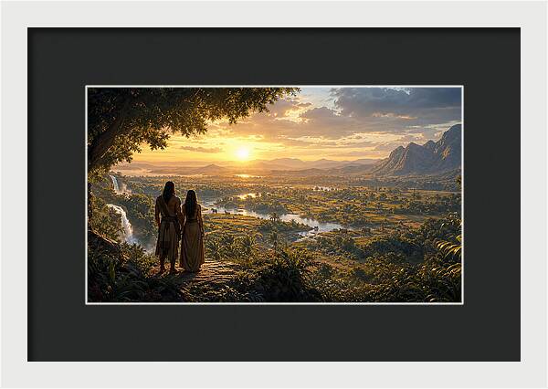 Eden at Dawn Genesis Collection - Framed Print