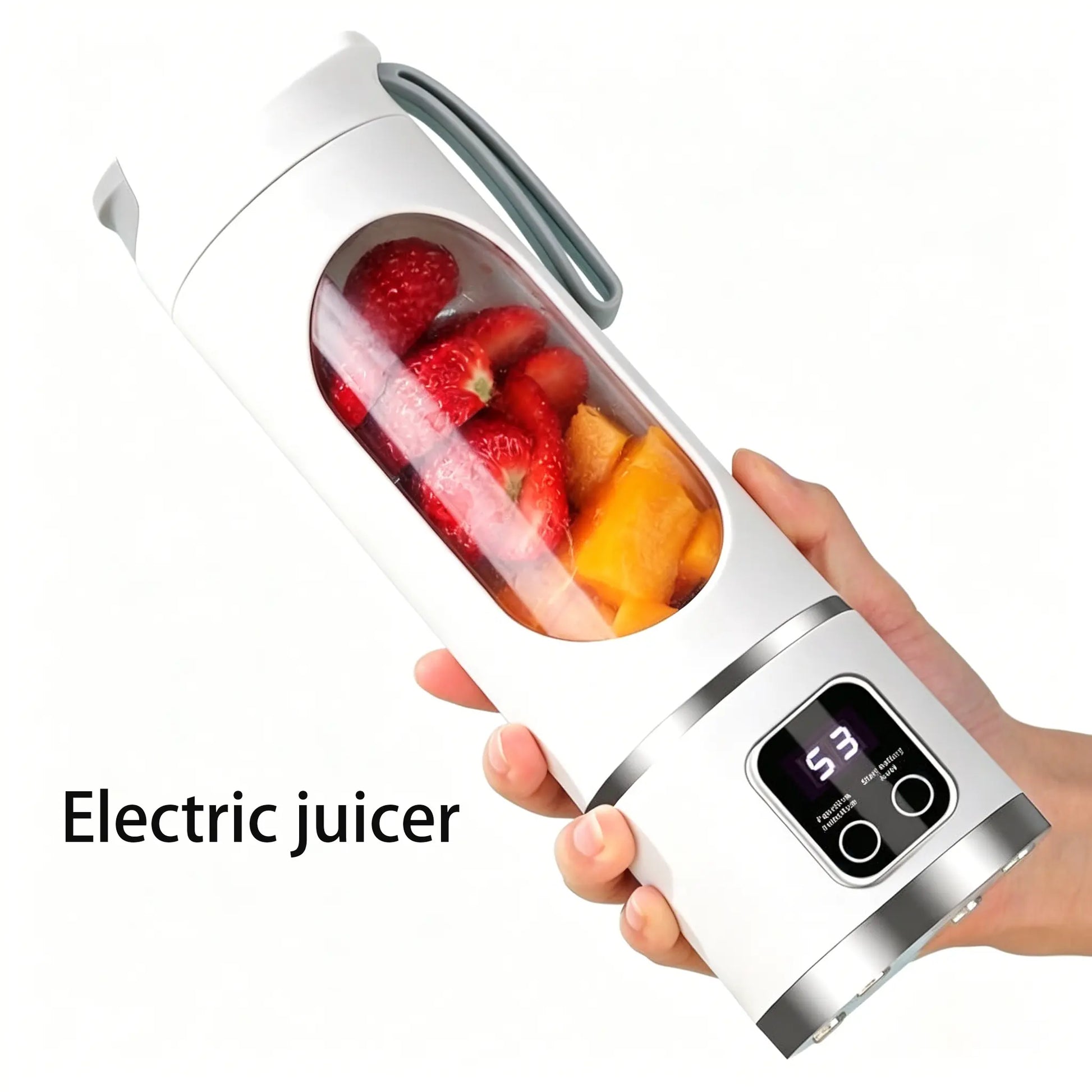 Portable Blender, 12-Blade Cordless Smoothie Maker