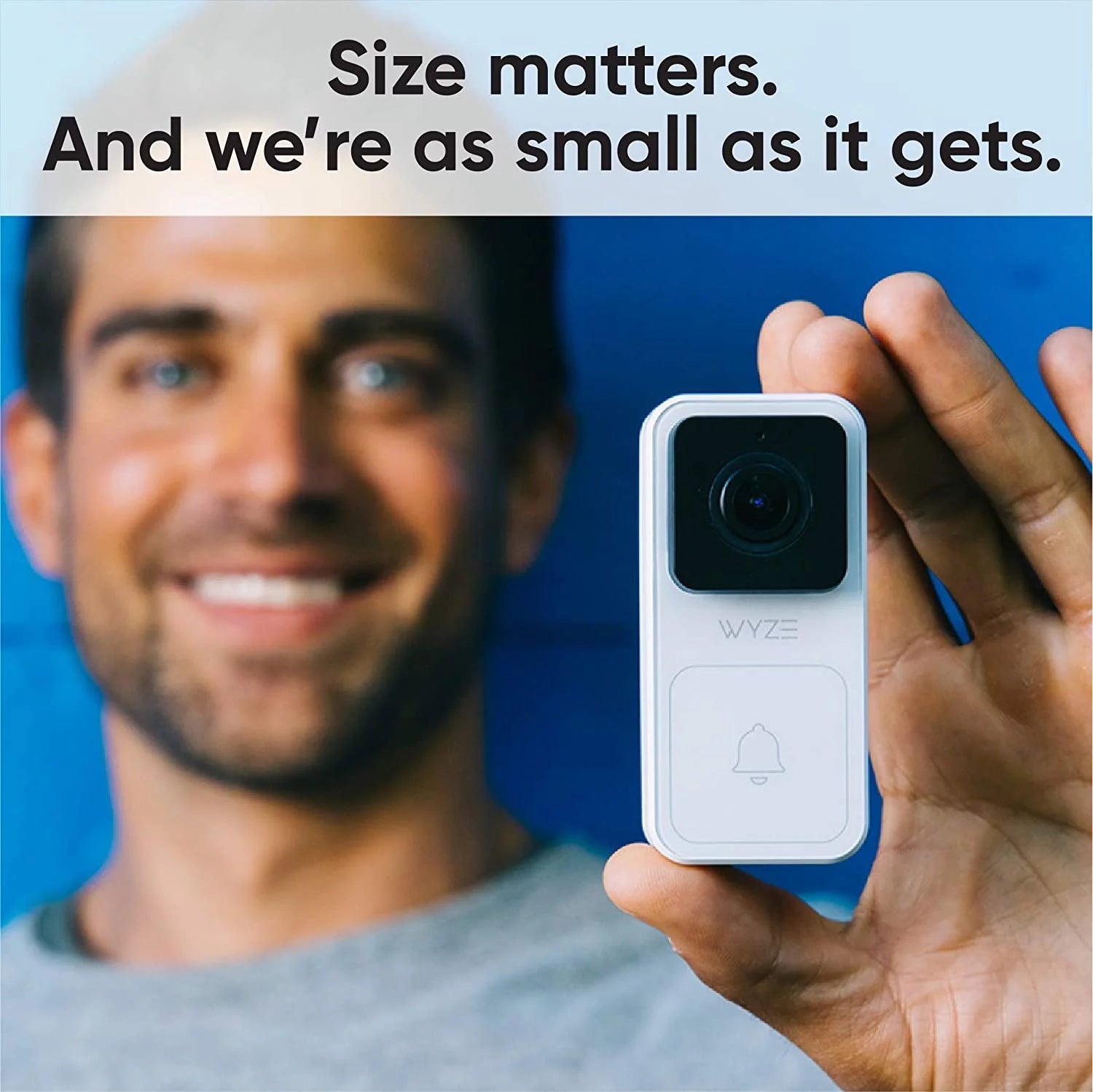 Video Doorbell, 1080P HD Video, Two-Way Audio, 3:4 Head-To-Toe View, Night Vision, Hardwired