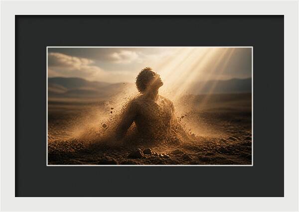 Formed From Dust Genesis Collection - Framed Print