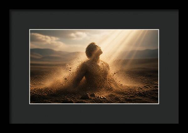 Formed From Dust Genesis Collection - Framed Print