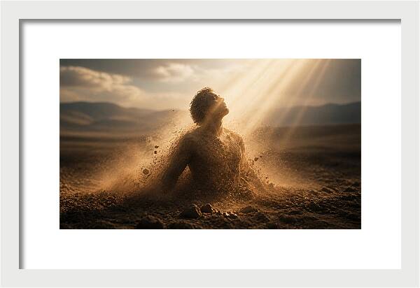 Formed From Dust Genesis Collection - Framed Print
