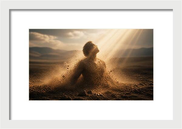 Formed From Dust Genesis Collection - Framed Print