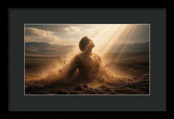 Formed From Dust Genesis Collection - Framed Print