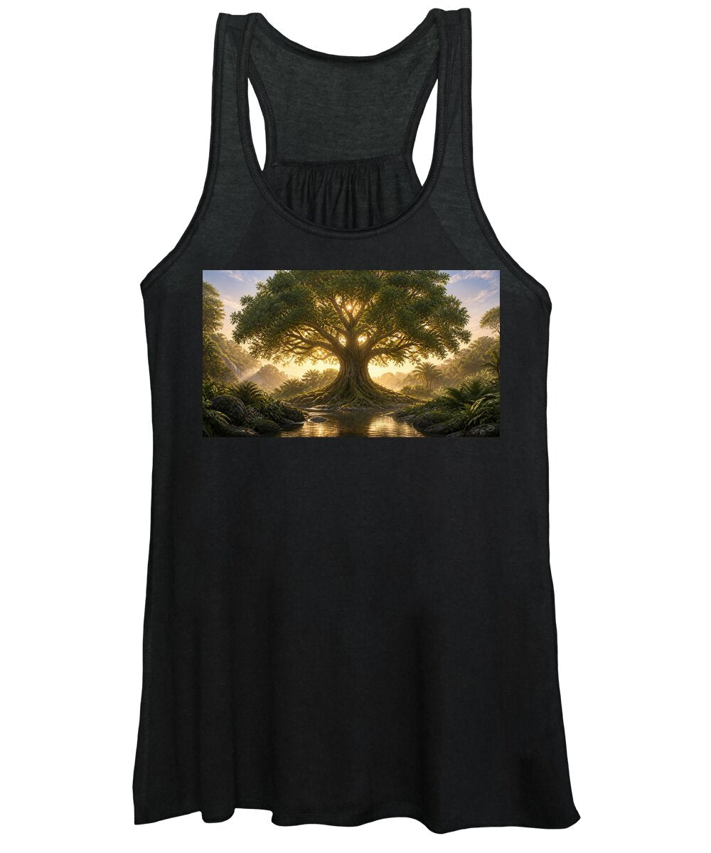 Tree of Life at Dawn Genesis Collection - Women's Tank Top