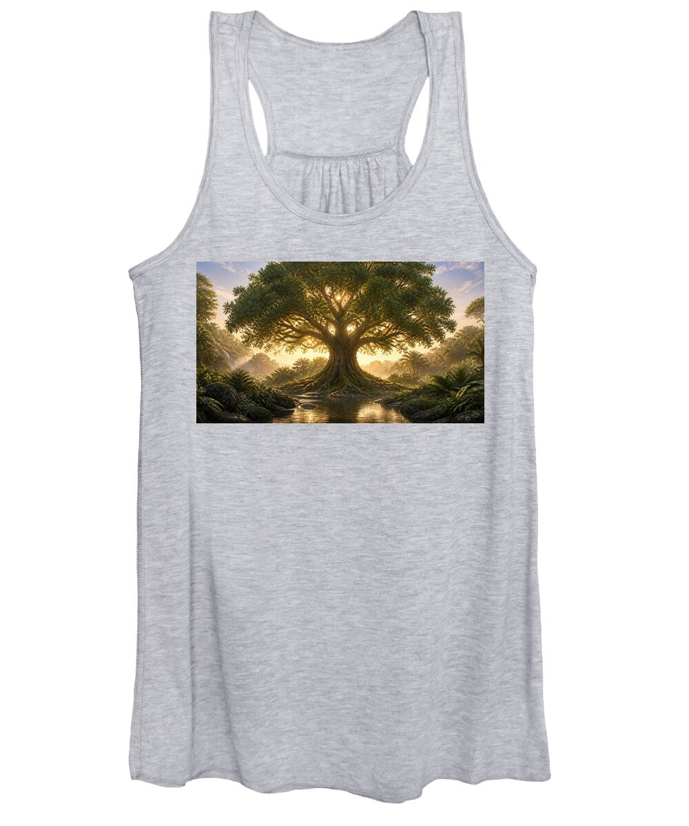 Tree of Life at Dawn Genesis Collection - Women's Tank Top