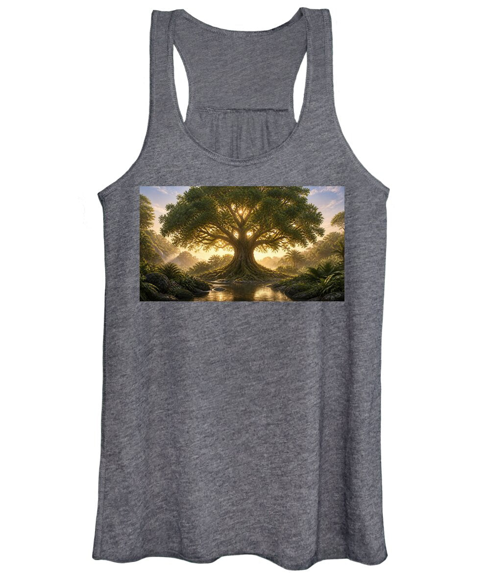 Tree of Life at Dawn Genesis Collection - Women's Tank Top